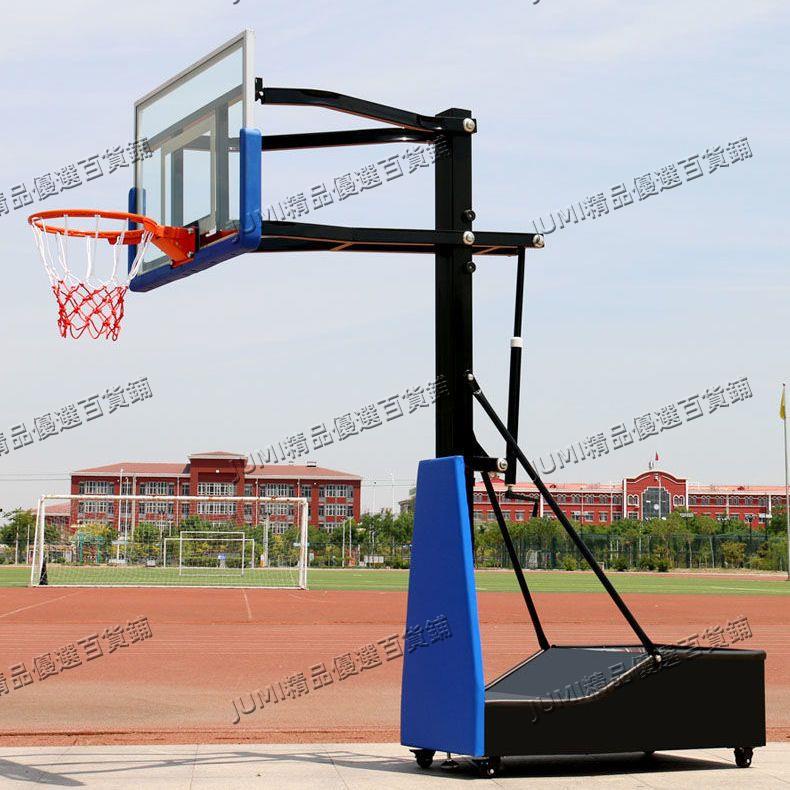 現貨/戶外青少年成人標準比賽籃球架室內外家用移動式可升降籃球架