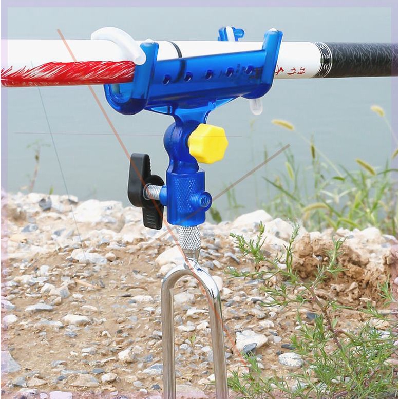 魚竿支架 新 自動手 海支架 自動鎖竿器 手海兩用 地插支架 魚竿支架 垂釣用品