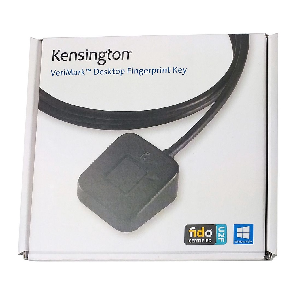 Kensington K62330WW VeriMark 桌面 USB 指紋辨識 讀取器 FIDO U2F(平行進口)