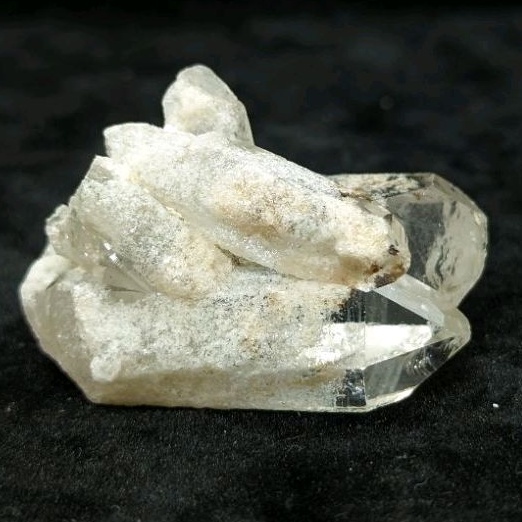 「白白的水晶賣場」 🔥台灣現貨🔥灰 橘 白 幽靈 水晶簇 原礦 水晶 包裹 綠泥石