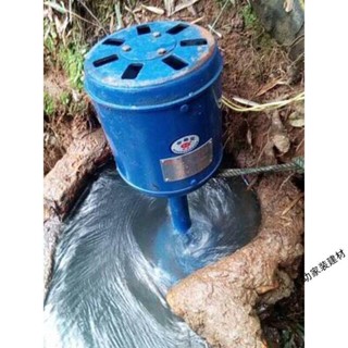 .單相4500W軸流式水力發電機4.5kw單相水輪發電機低落差水流發電機
