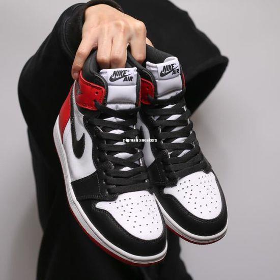 Air Jordan 1 Retro High OG "Black Toe" 黑白紅 腳趾 籃球鞋555088-125
