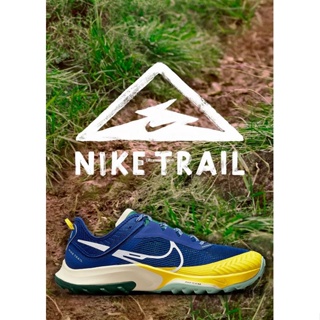 Nike Air Zoom Terra Kiger 深藍黃 越野 耐磨 跑步鞋 DH0649-400