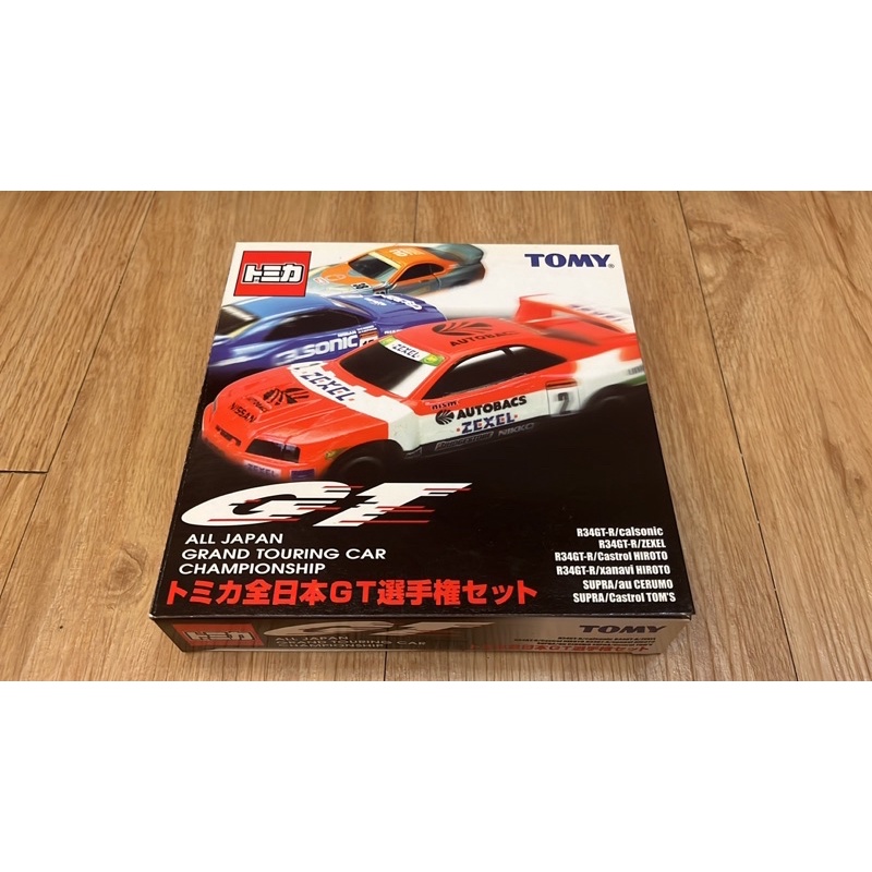 [TAKARA TOMY] Tomica 絕版 全新未拆 全日本GT選手權 6車盒組 R34 GR-R Supra