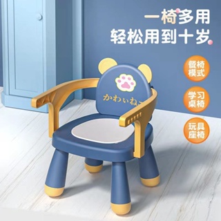 【艾諾 寶寶餐椅】嬰兒喫飯餐桌椅叫叫椅塑料凳子兒童小椅子靠背椅子男女寶寶小桌子