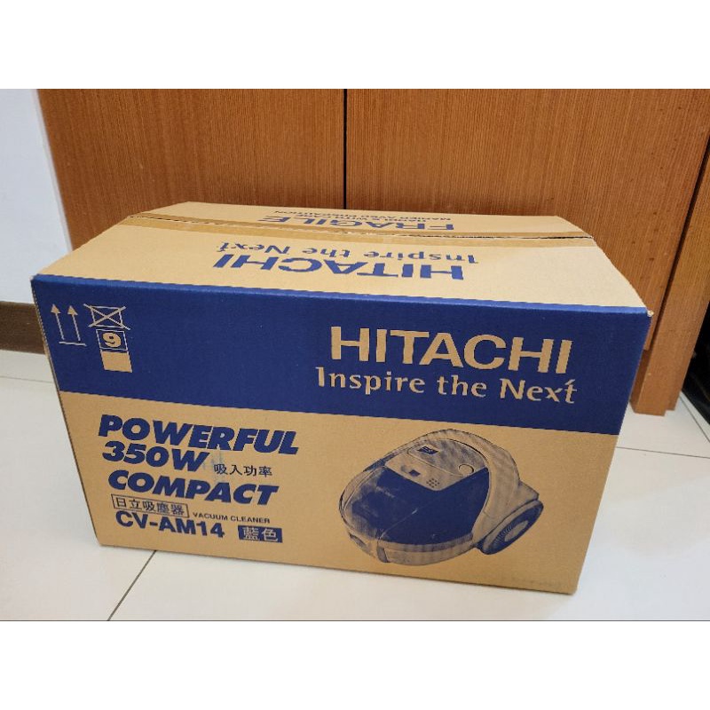 【HITACHI 日立】全新！POWERFUL 350W真空吸塵器 (CV-AM14)