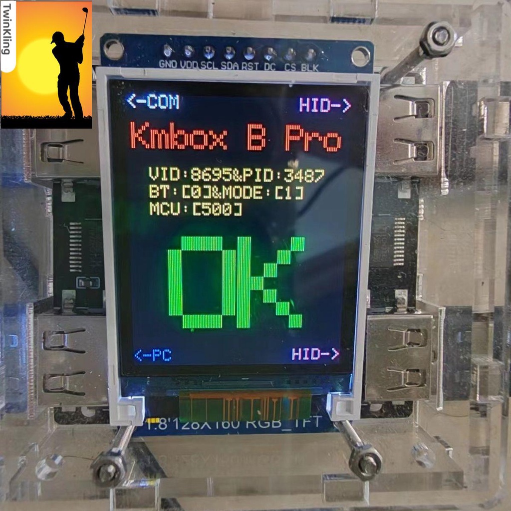 KMBOX鼠標宏B+bpro擴展物理外設芯片設備csgo完美dma單人固件板子