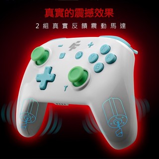 台南 FlashFire BTX+ Switch無線自動連發遊戲手把 電腦手把 pc手把 藍芽 BigShop_X