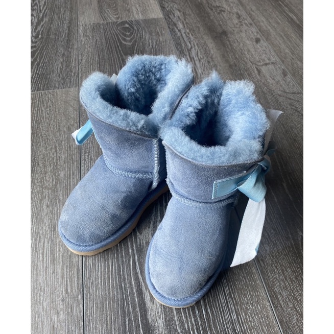 出清📣9成新～ 澳洲正品UGG藍色雪靴