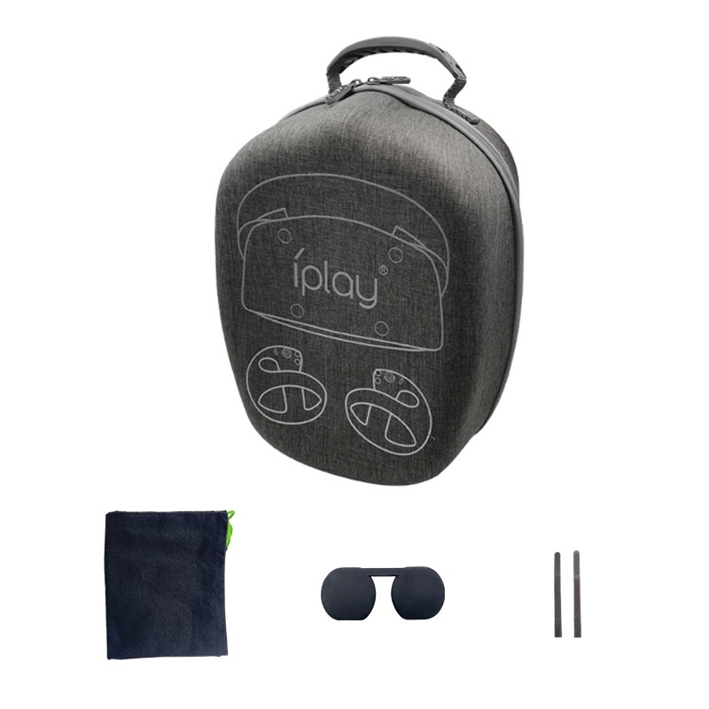 【快速出貨】 PS VR2 防震 硬殼 收納包【含鏡頭保護蓋+收納袋+綁帶】iPlay 旅行配件 收納箱 防水 抗震