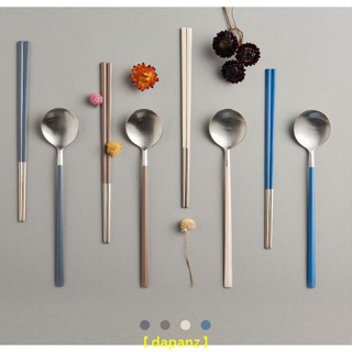 【萬佳】韓國製 韓國品牌 EBRO六角扁筷 湯匙筷子組 長湯匙 攪拌湯匙 攪拌棒 韓國餐具 韓國精美餐具