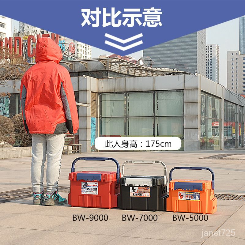日本原裝進口明邦BM-9000/7000/5000路亞箱 工具箱海釣筏釣箱套裝