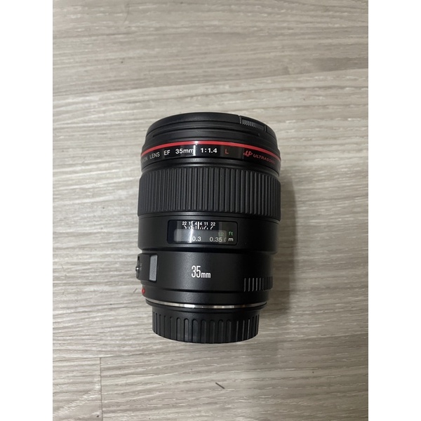 canon 35mm f1.4 L一代含鉛 二手 美品 個人使用