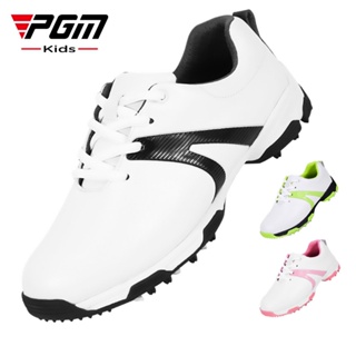 PGM兒童高爾夫球鞋 男女童球鞋 防水防滑運動鞋 鞋子廠傢直供 HSM2
