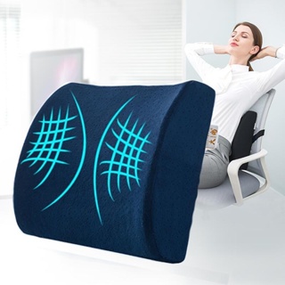 「Yun臻」腰枕 記憶棉枕 3D人體工學設計 弧形壓力吸收 車載靠墊 辦公室靠枕 靠墊 護腰靠枕 貼合腰部曲線