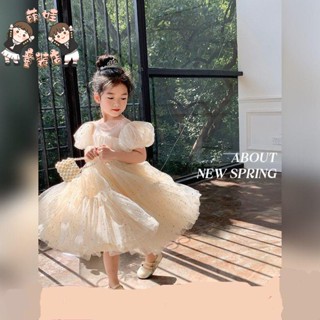 免運★萌娃☀蓬蓬裙 女童連衣裙 女童裝 女童洋裝 女童蓬蓬裙 紗裙女童 兒童洋裝 花童禮服 花童禮服小洋裝 女童紗裙