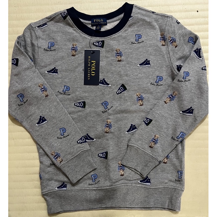 全新 Ralph Lauren ralph lauren polo 小熊 滿版 熊 7t