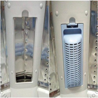 ♡洗衣機過濾網♡ 海爾洗衣機過濾網盒大神童全自動洗衣原廠除毛器網兜通用配件9472