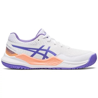 Asics 2023 Gel Resolution 9 GS 白/紫晶 [兒童網球鞋] 【偉勁國際體育】