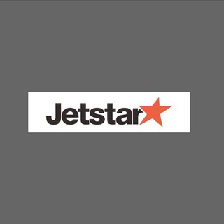 捷星航空 JETSTAR LOGO 橫幅 防水3M貼紙 尺寸120x30mm