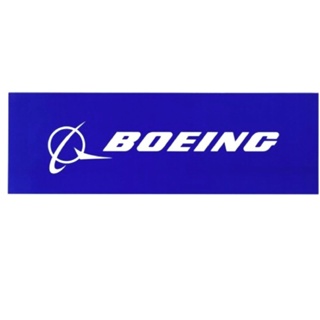 波音 官方 Boeing LOGO 藍貼紙 Blue Signature Sticker