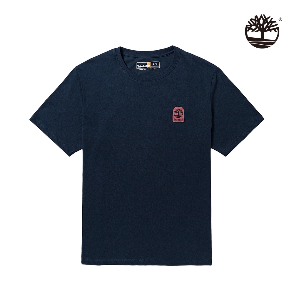 Timberland 中性黑色短袖印花T恤|A5UXU433