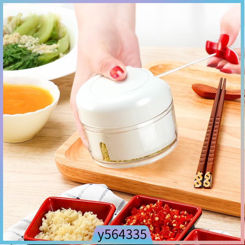 Mini Stainless Steel Garlic Cutter Food Shredder Manual Meat