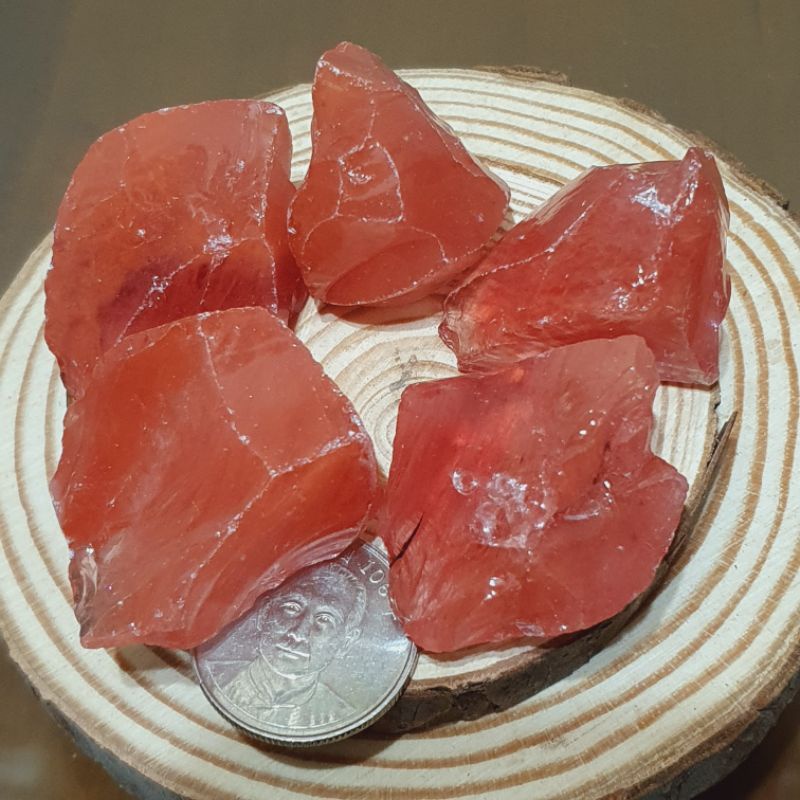紅水晶 100g 一包 隨機秤重 礦石 原石 原礦 水晶 碎石 魚缸
