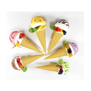 臺灣模具🍕仿真冰淇淋球 甜筒模型假食品哈根達斯冰激凌雪糕球擺件裝飾道具 不能吃
