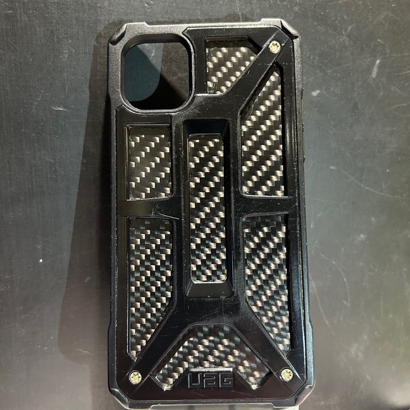 (現貨免運）【二手 iPhone11 UAG $ 580 】頂級耐衝擊保護殼-碳黑 手機殼 軍規防摔殼 碳纖維