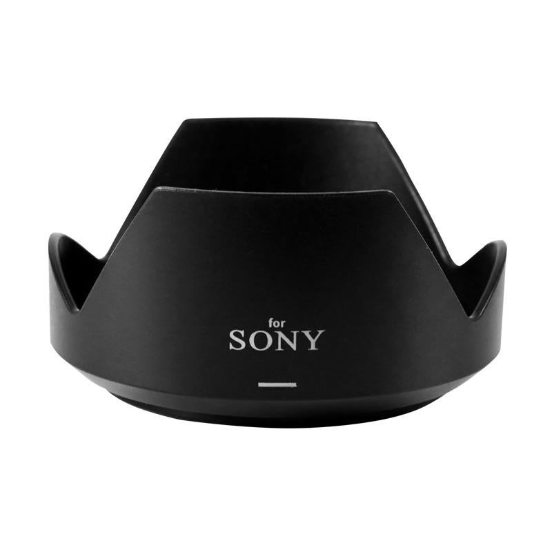 【速發】SONY索尼18-135遮光罩a6600 6400相機Hood lens配件E卡口55mm適用