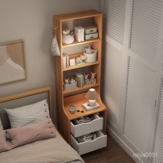 热卖床頭櫃置物架高款簡約現代臥室多功能床邊櫃子簡易小型儲物收納櫃 JVQE