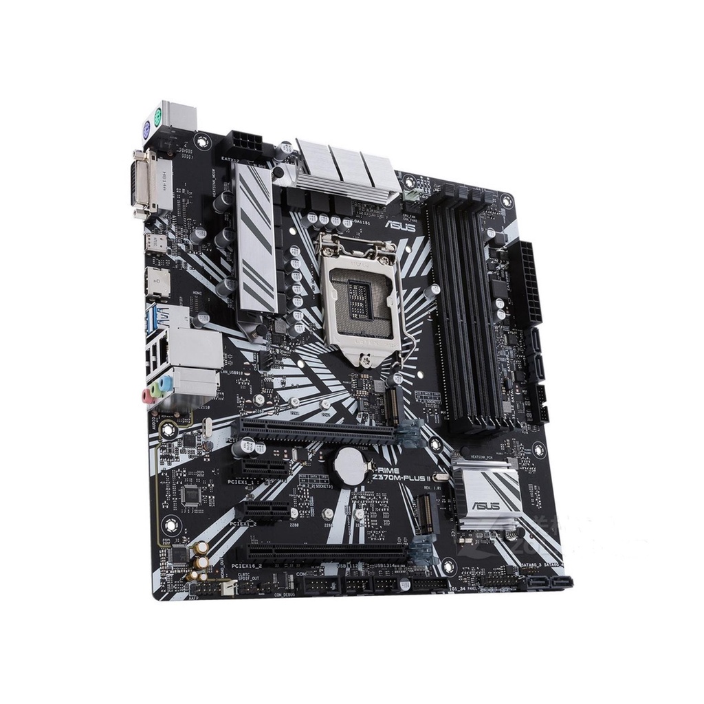 【 出貨】Asus/華碩PRIME Z370M-PLUS II 8 9代 i7 8700K 9700K I9 9