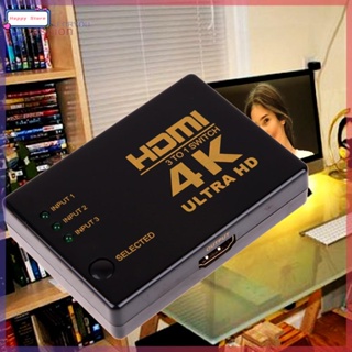 F4U-4K High Speed HDMI Splitter 3x1 3 In 1 Out Ultra HD Swit