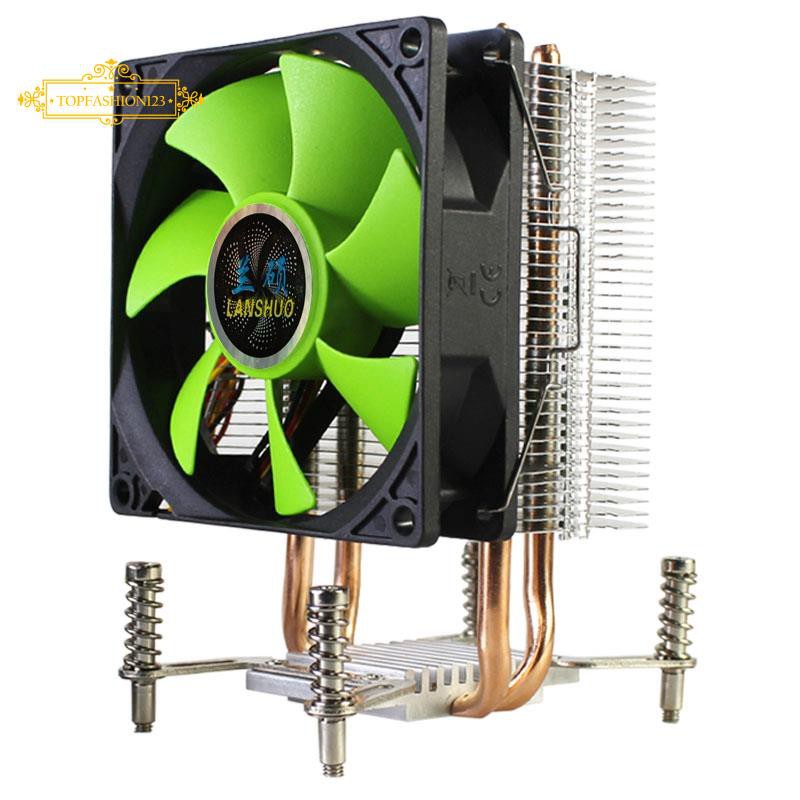 ✬LANSHUO CPU散熱器2個熱導管超靜音風扇LGA 2011 X79 X99 X29
