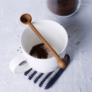 進口Chabatree柚木制無漆可愛創意咖啡攪拌勺沖調蜂蜜攪拌棒