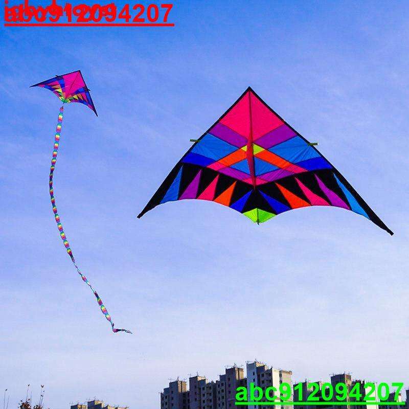 妖姬火鳳凰傘布風箏2021新款三角成人大型大特大巨型高檔風箏@龍騰商貿