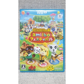 WiiU Wii U 二手 動物森友會 Amiibo慶典 日文版