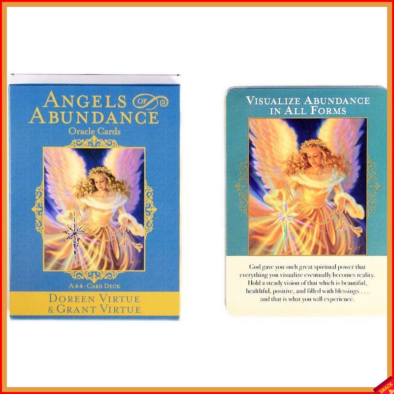 🍭韋特塔羅牌 天使神諭卡Angels of Abundance Oracle Cards 朵琳富產財富豐盛