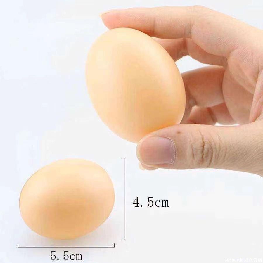 365超惠🚚仿真假雞蛋鴨蛋引蛋 兒童玩具雞蛋DIY彩繪涂鴉雞蛋0-3幼兒園教具