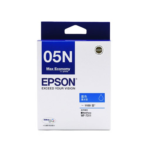 EPSON 愛普生 C13T05N250 藍色墨水匣 T05N250 原廠墨水匣 WF-7311 藍色 05N