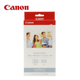 Canon 佳能 現貨 KP-36IP 相片紙含色帶 36張 明信片尺寸 4x6 相紙 CANON KP36IP