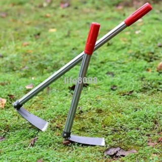 【臺灣暢銷】錳鋼小鋤頭耙挖地專用神器家用戶外農用農具園藝工具除草種菜種花ZZX