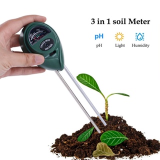 3 in 1 Digital Soil Water Moisture PH Meter Tester for Garde