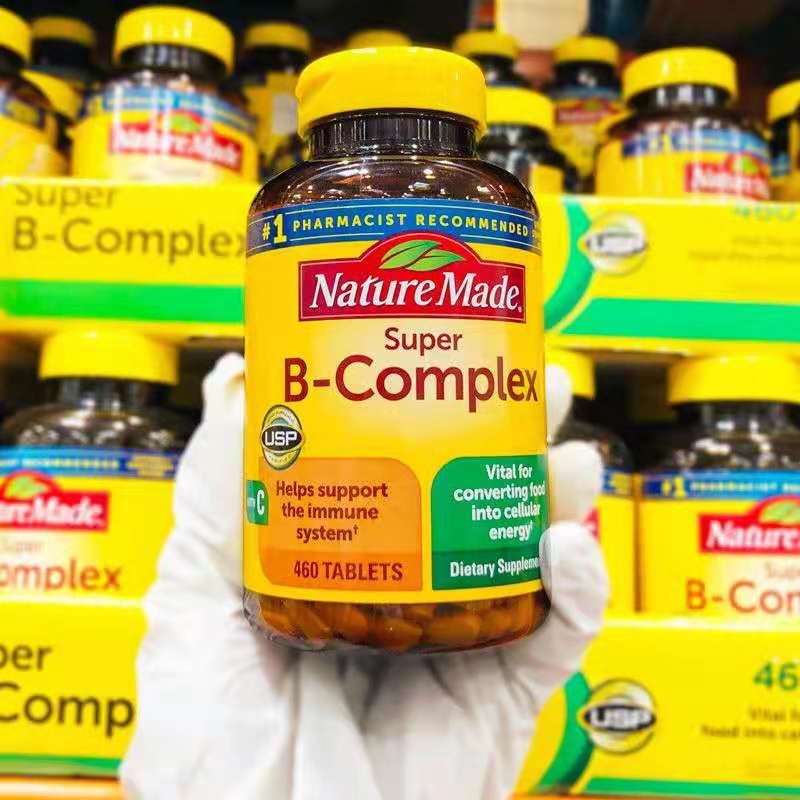 美國 Nature Made 萊萃美 460顆 Vitamin B-Complex 維他命 超級B群+C
