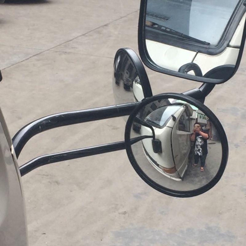 【🔥熱銷🔥】貨車后視鏡大客車后視鏡大圓鏡倒車盲點鏡五十鈴加裝大視野輔助鏡