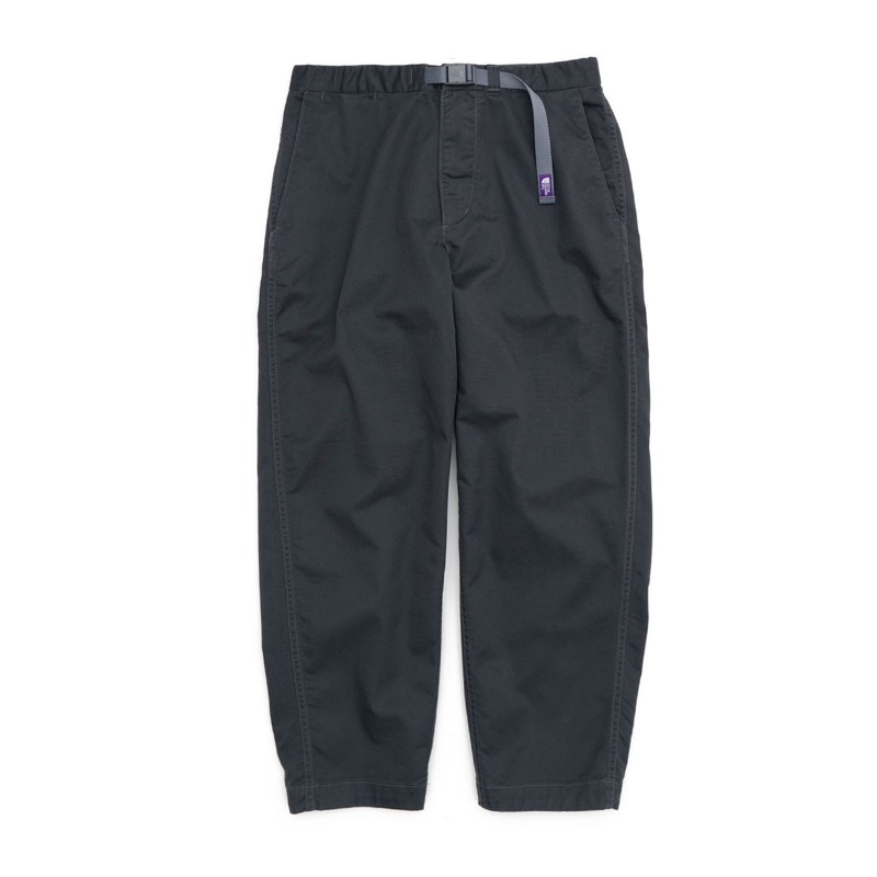 the north face 紫標Stretch Twill Wide Tapered NT5302N 深灰色