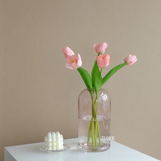 ZERO HOME創意色料玻璃花器客廳餐桌小口家居鮮花插花工藝品花瓶#預購#要開超取請聊聊我
