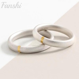 FS銀飾✨手工銀匠 | 原創設計·情侶戒指 磨砂設計 男生戒指 造型戒指朋剋戒指嘻哈戒指食指戒指 轉運戒指 銀戒指尾戒男