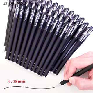 10pcs High Quality 0.5 0.38mm Clear Liquid Ink Ball Pen For
